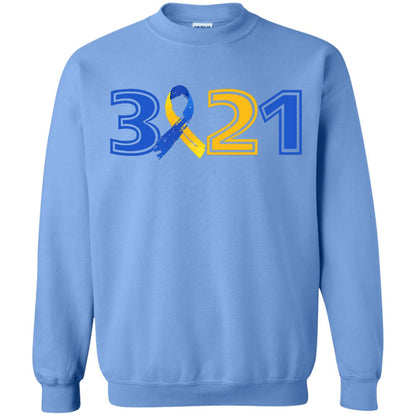 Awareness March 21 World Down Syndrome Day T-shirt Carolina Blue