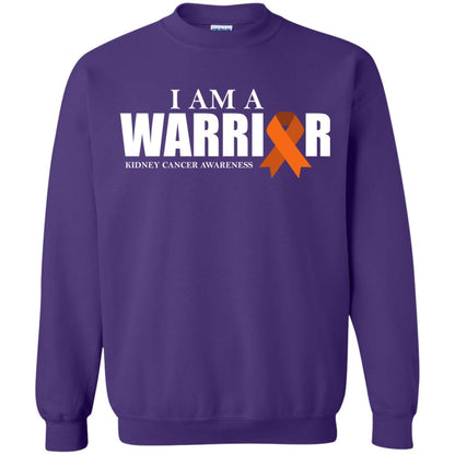 Kidney Cancer Awareness T-shirt I Am A Warrior Kidney Cancer Awareness Purple