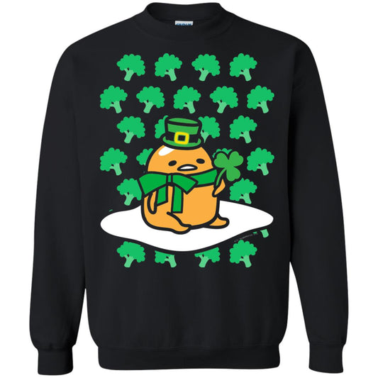 St. Patrick_s Day T-shirt Clover Black