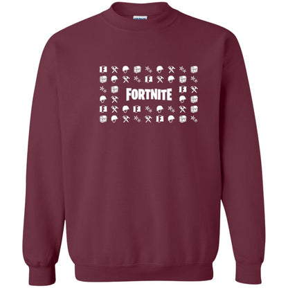 Fortnite Tapestry Shirt Maroon
