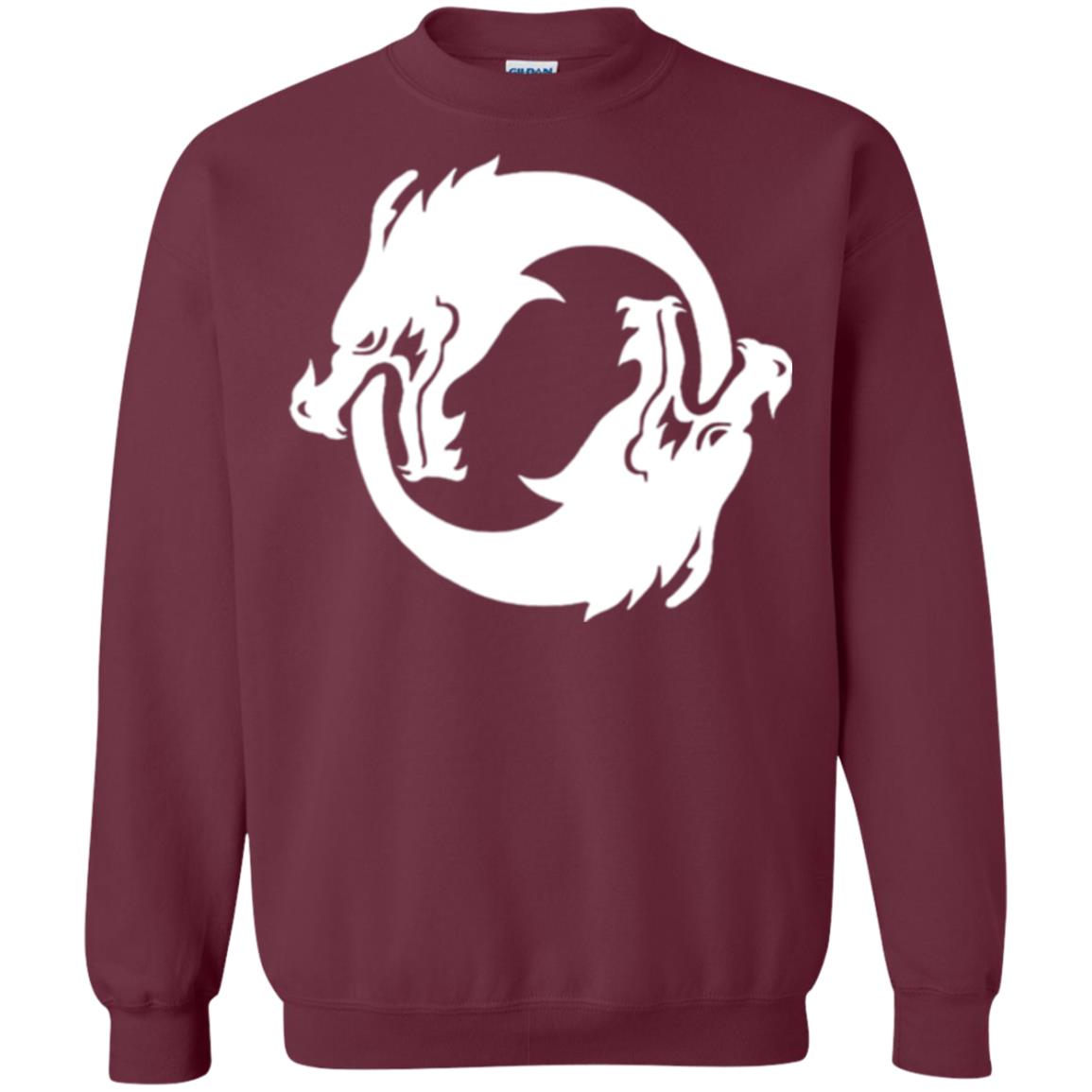 Dargon Lovers T-shirt Overwatch Hanzo Seal Spray Maroon