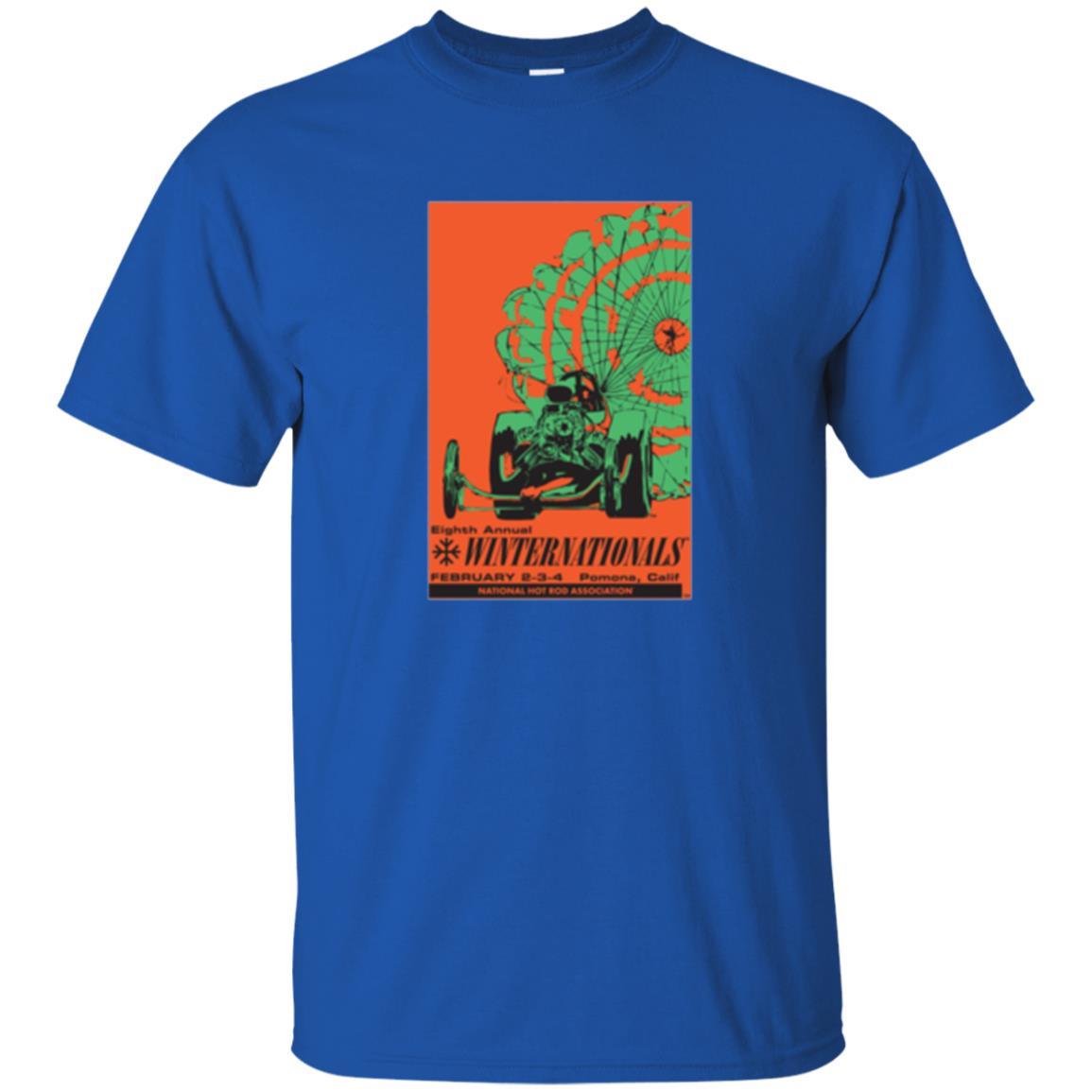 Nhra 1968 Winternationals T-shirt Royal