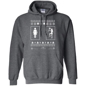 Your Wife And My Wife Valhalla Ugly Christmas Gift Shirt For HusbandG185 Gildan Pullover Hoodie 8 oz.