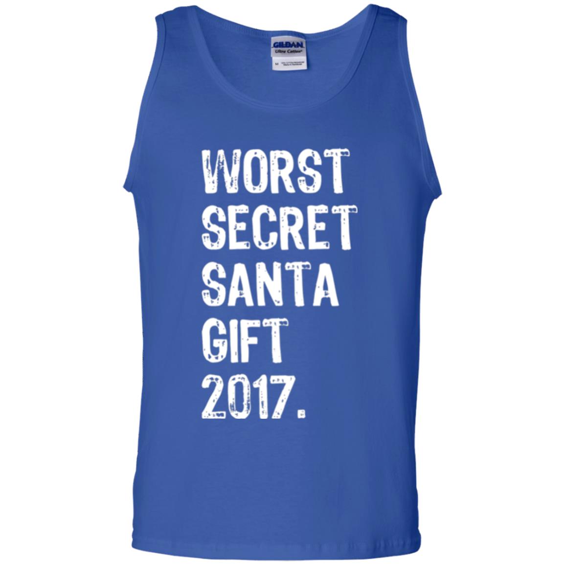 Christmas T-shirt Worst Secret Santa Gift 2017 Royal
