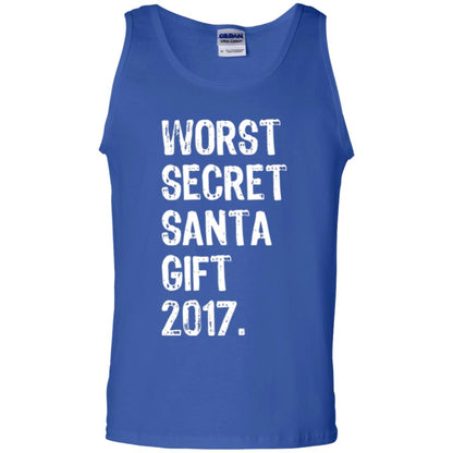 Christmas T-shirt Worst Secret Santa Gift 2017 Royal