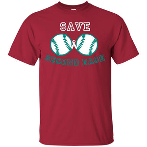 Save Second Base Breast Cancer T-shirtG200 Gildan Ultra Cotton T-Shirt