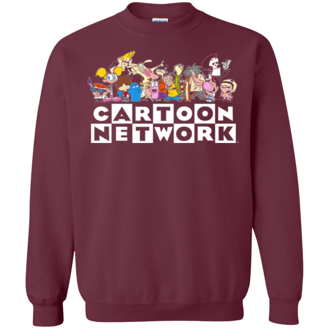 Cartoon T-shirt Classic Character Feature Maroon