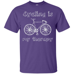 Cycling Is My Therapy Spin Class T-shirt