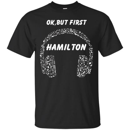 An American Musical Ok, But First Hamilton Ear Phones Black