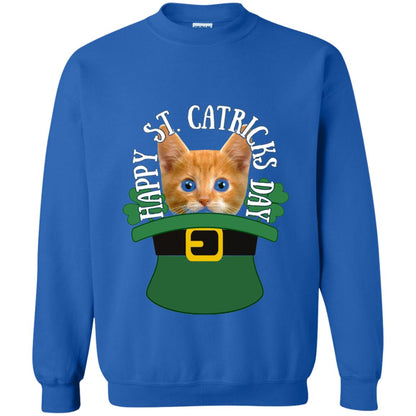 Happy Saint Patricks Day T-shirt Royal