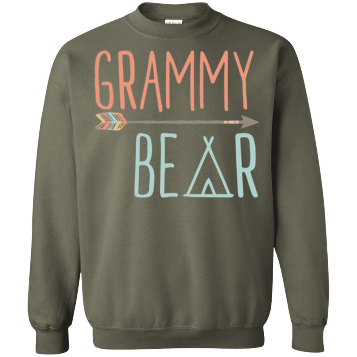 Bear Lover T-shirt Grammy Bear T-shirt Military Green