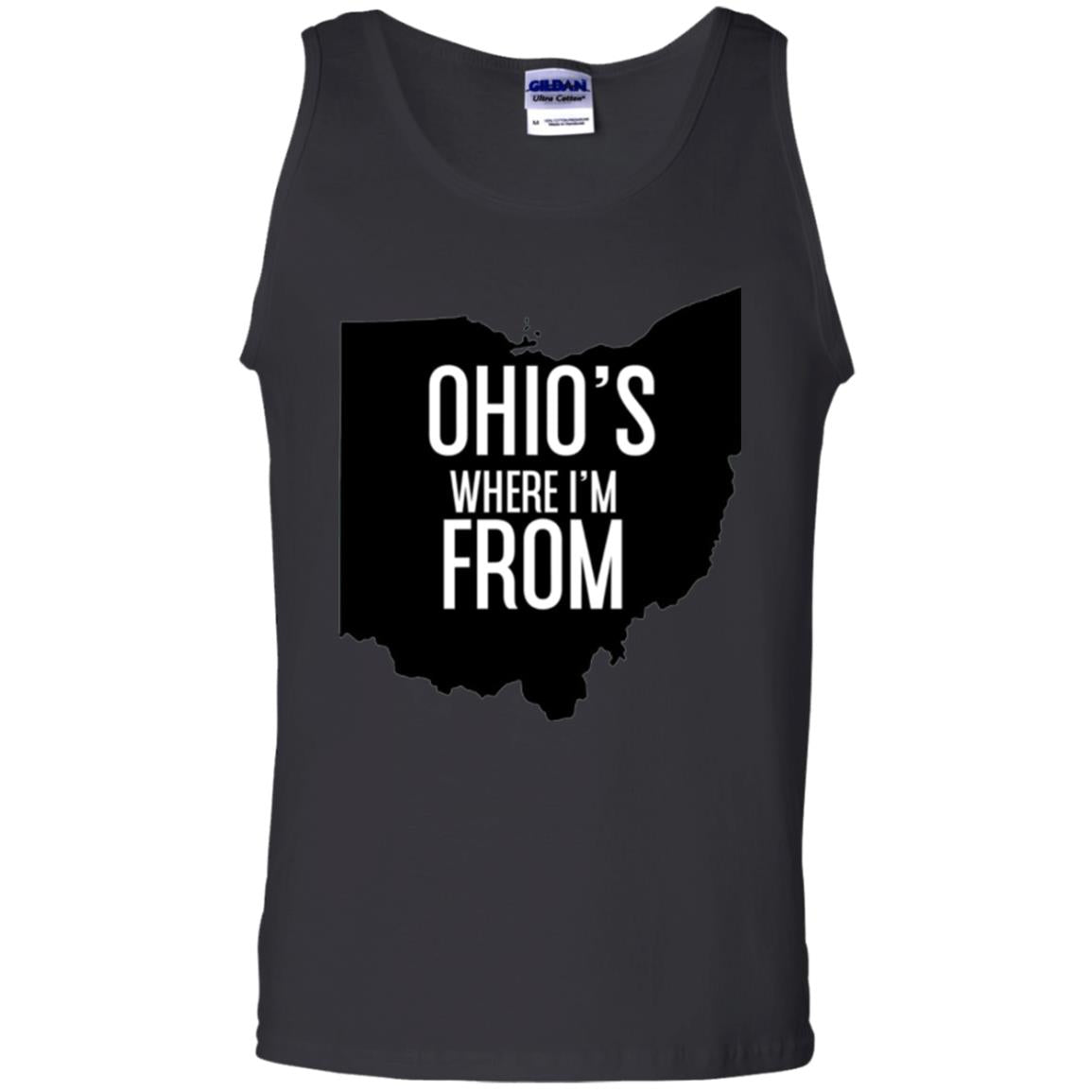 Ohio T-shirt Where I_m From Black