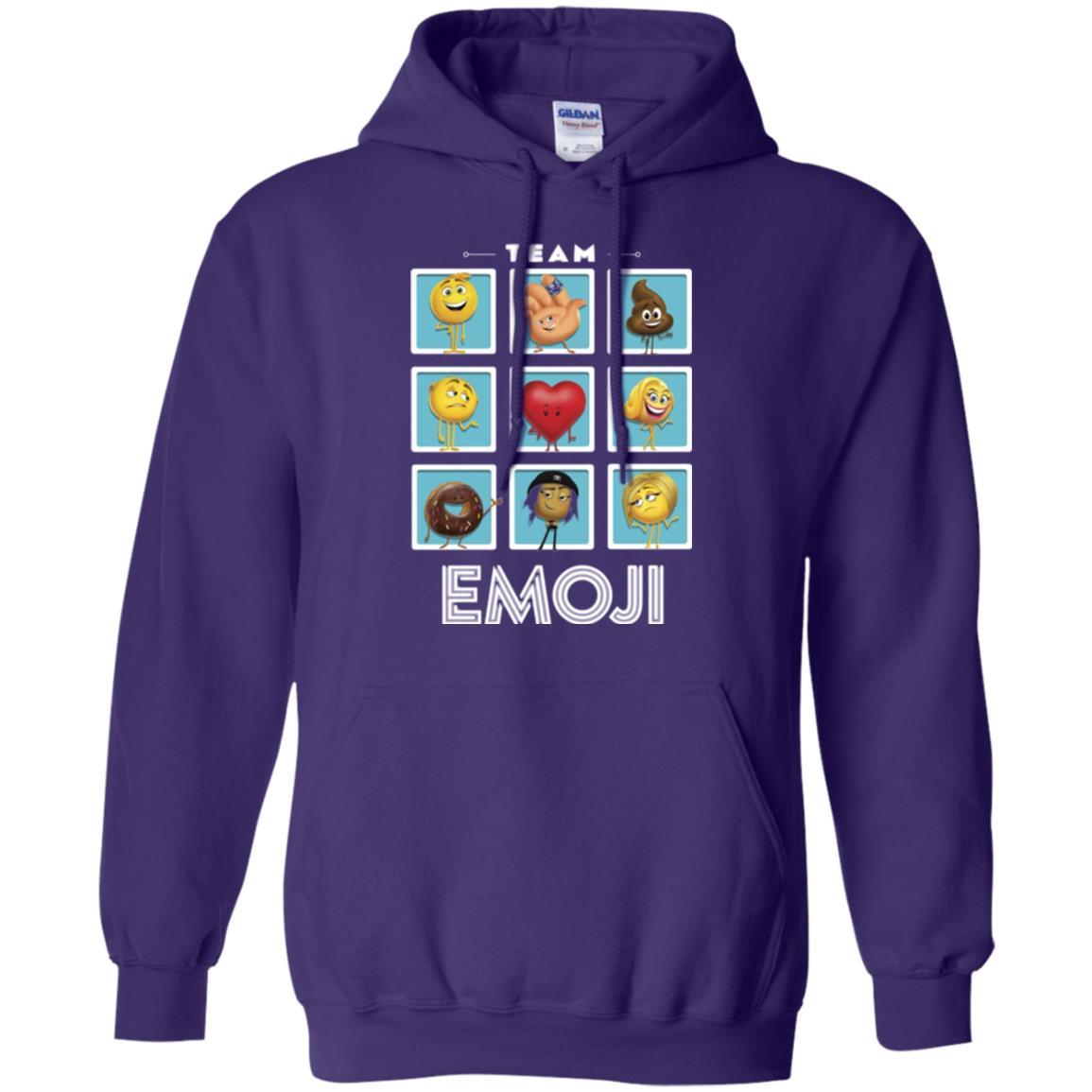 Film T-shirt Emoji Panels Graphic T-shirt Purple