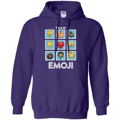 Film T-shirt Emoji Panels Graphic T-shirt Purple