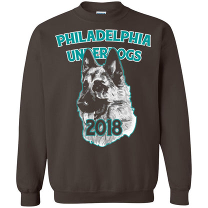 Dog Lover T-shirt Philadelphia Underdogs Celebration 2018 T-shirt Dark Chocolate