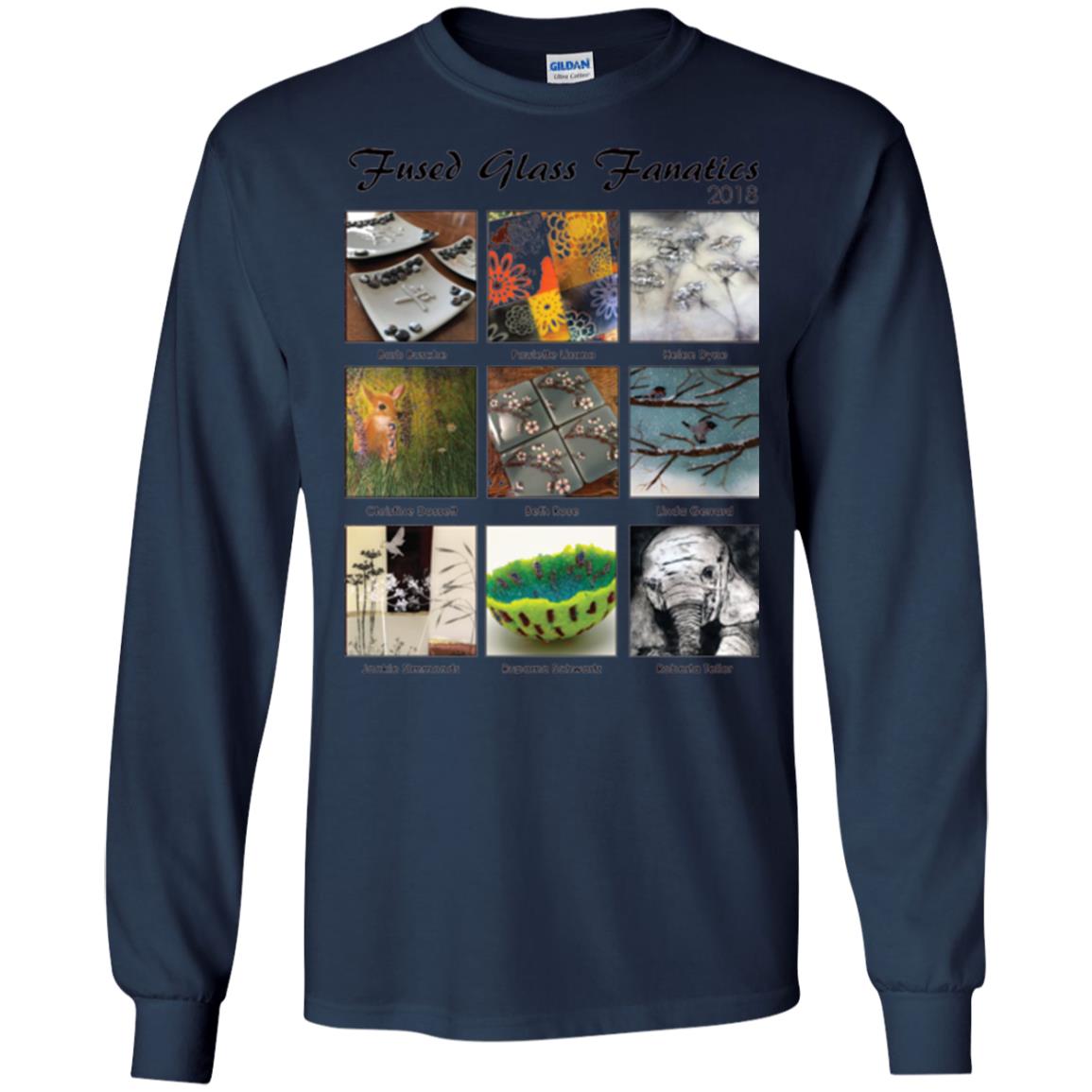 Commemorative T-shirt Fused Glass Fanatics 2018