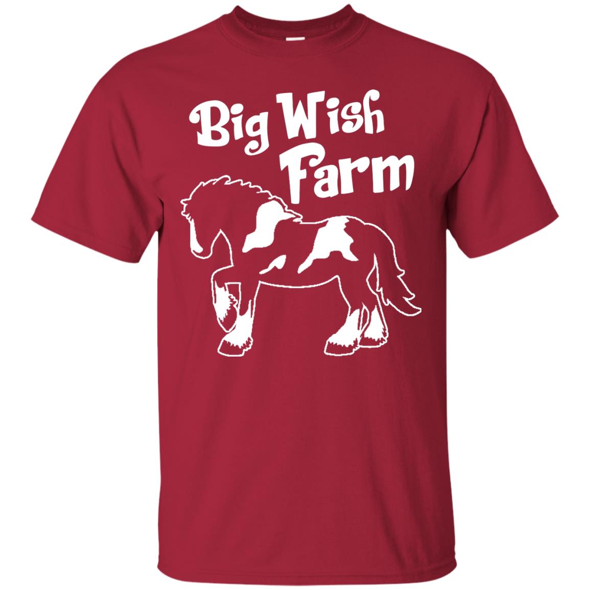 Big Wish Farm Horse Shirt Cardinal