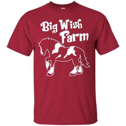 Big Wish Farm Horse Shirt Cardinal