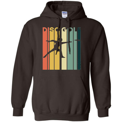 Disc Golf Retro Vintage T-shirt Dark Chocolate