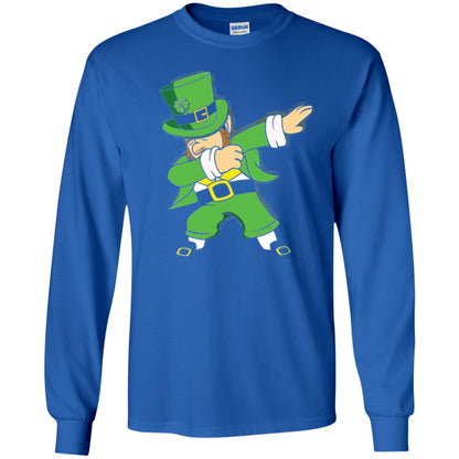 St. Patrick_s Day T-shirt Irish Dabbing T-shirt Royal