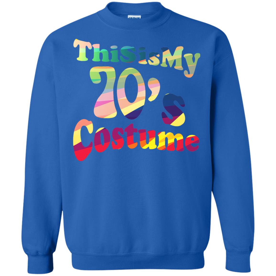 70s Halloween Costume 70s T-shirt For Women Men Girls Royal