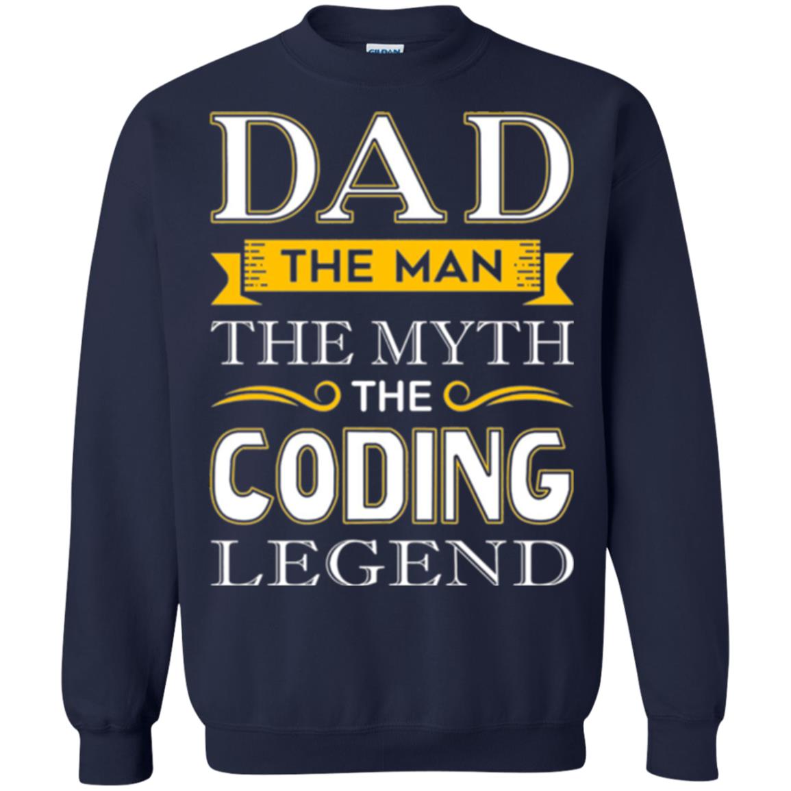 Daddy T-shirt The Man The Myth Colding Legend Navy