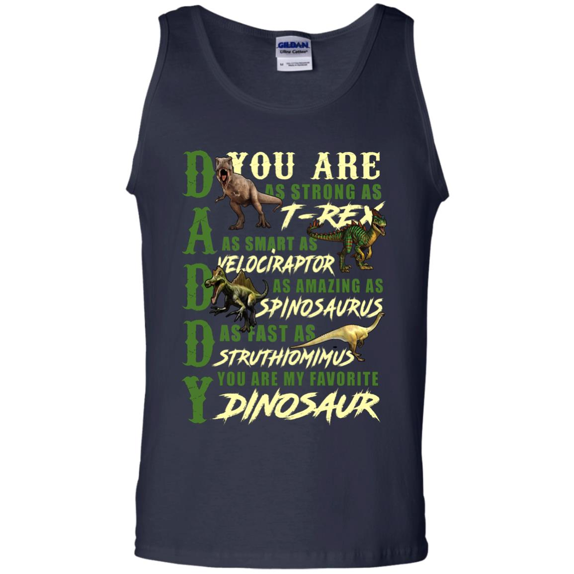 Daddy You Are My Favorite Dinosaur Shirt For Father_s Day Navy