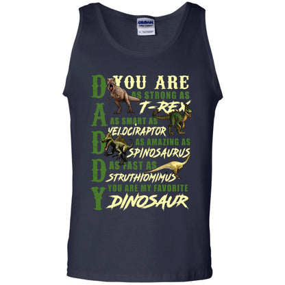 Daddy You Are My Favorite Dinosaur Shirt For Father_s Day Navy