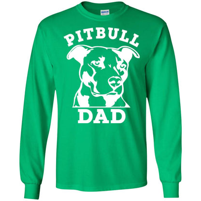 Pit Bull Dad T-shirt Pitbull Lovers Irish Green