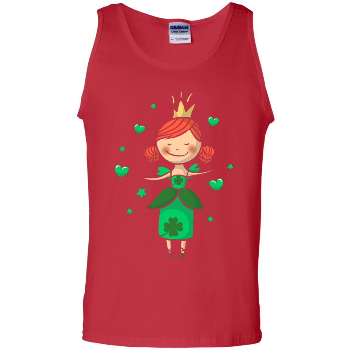 Irish Princess St. Patricks Day Gift Shirt For Girls Red