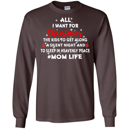 All I Want For Christmas The Kids To Get Along A Silent Night And To Sleep In Heavenly Pleace Dark Chocolate