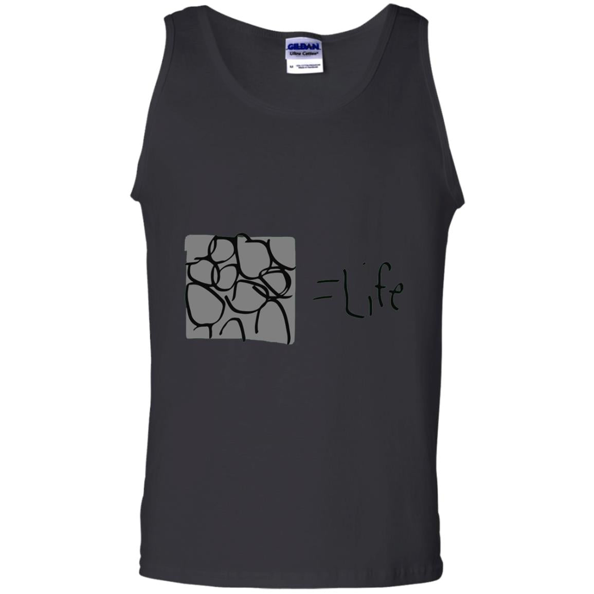Cobblestone Equals Life Video Game Gamers Shirt Black