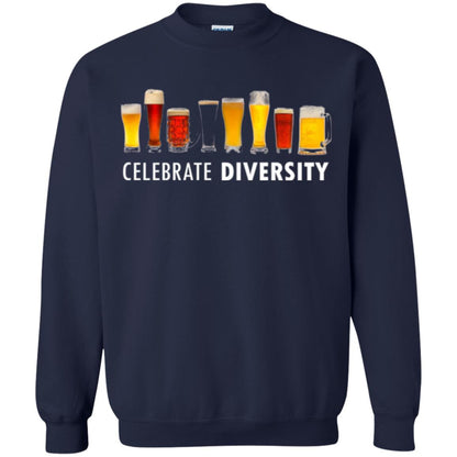 Beer Lovers T-shirt Celebrate Diversity Navy