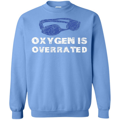 Swimming Lover T-shirt Oxygen Is Overrated Carolina Blue