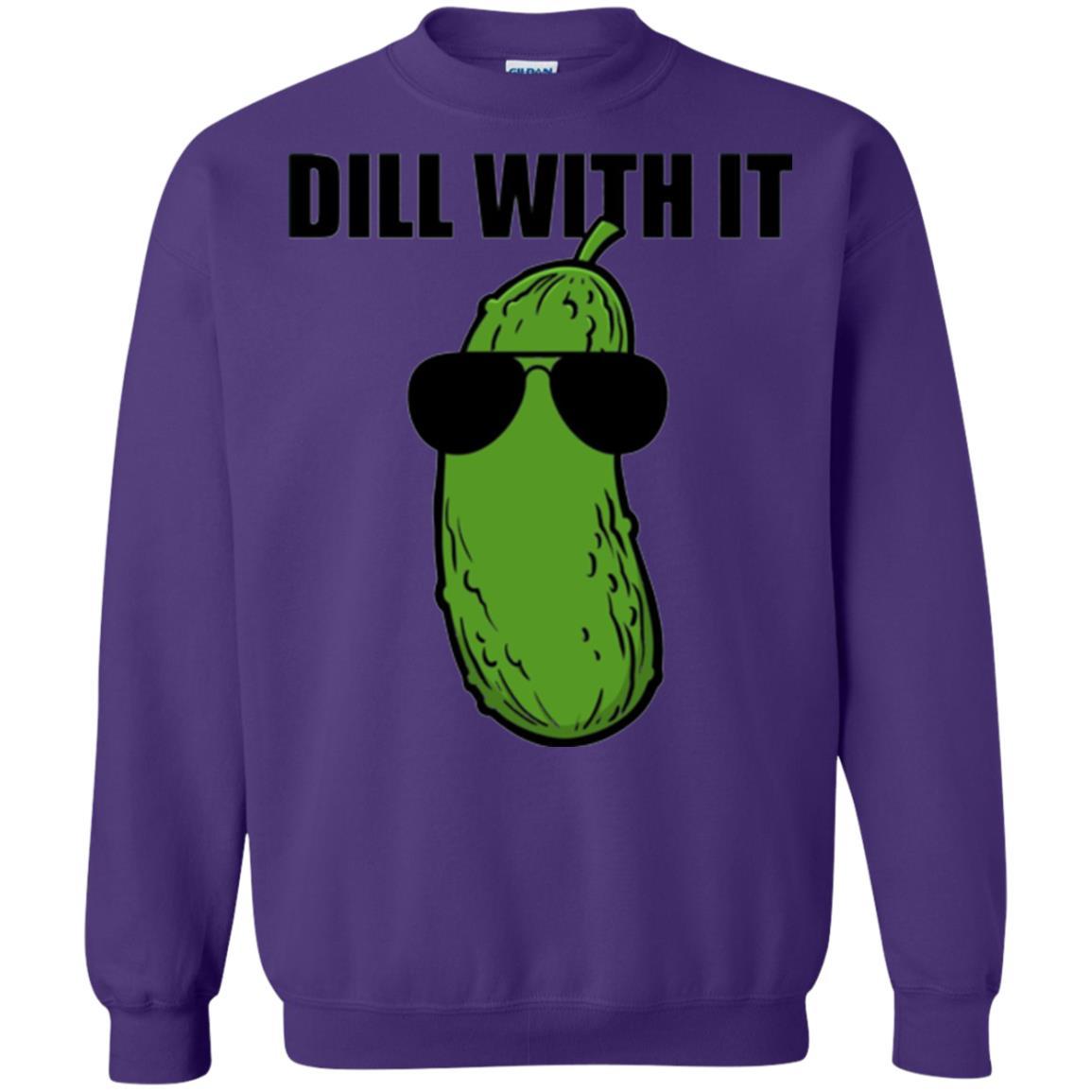 Cucumber T-shirt Dill With It Purple