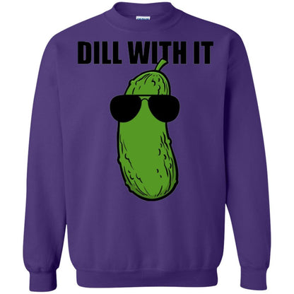 Cucumber T-shirt Dill With It Purple