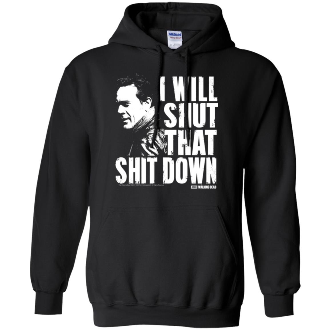 Film T-shirt I Shut That Shit Down Black