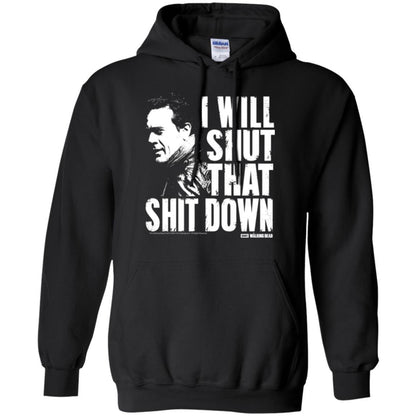 Film T-shirt I Shut That Shit Down Black
