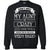Don_t Mess With Me My Aunt Is Carzy And She Will Punch You In The Face Very Hardpng G180 Gildan Crewneck Pullover Sweatshirt 8 oz.