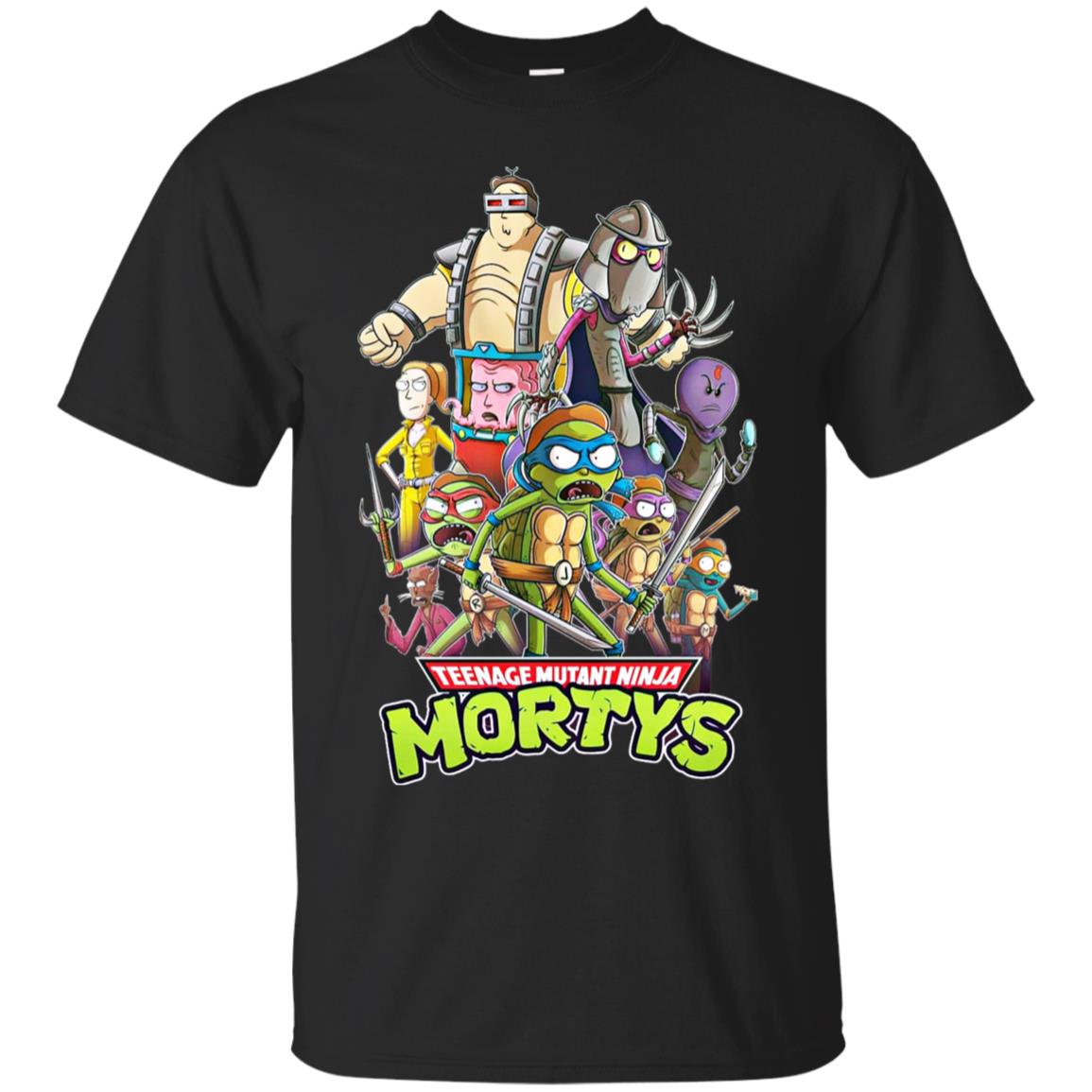 Teenage Mutant Ninja Mortys Shirt Black