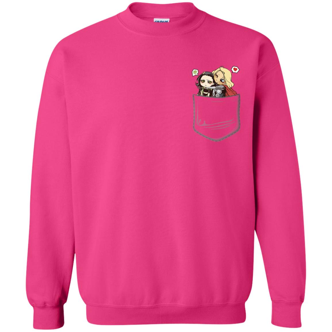 Thornloki In Pocket Movie Shirt Heliconia