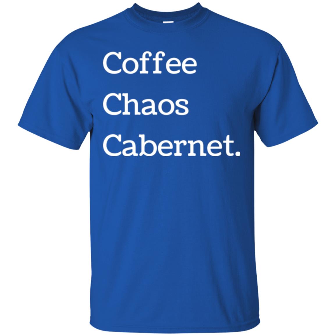 Coffee Chaos Cabernet T-shirt Royal