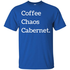 Coffee Chaos Cabernet T-shirt