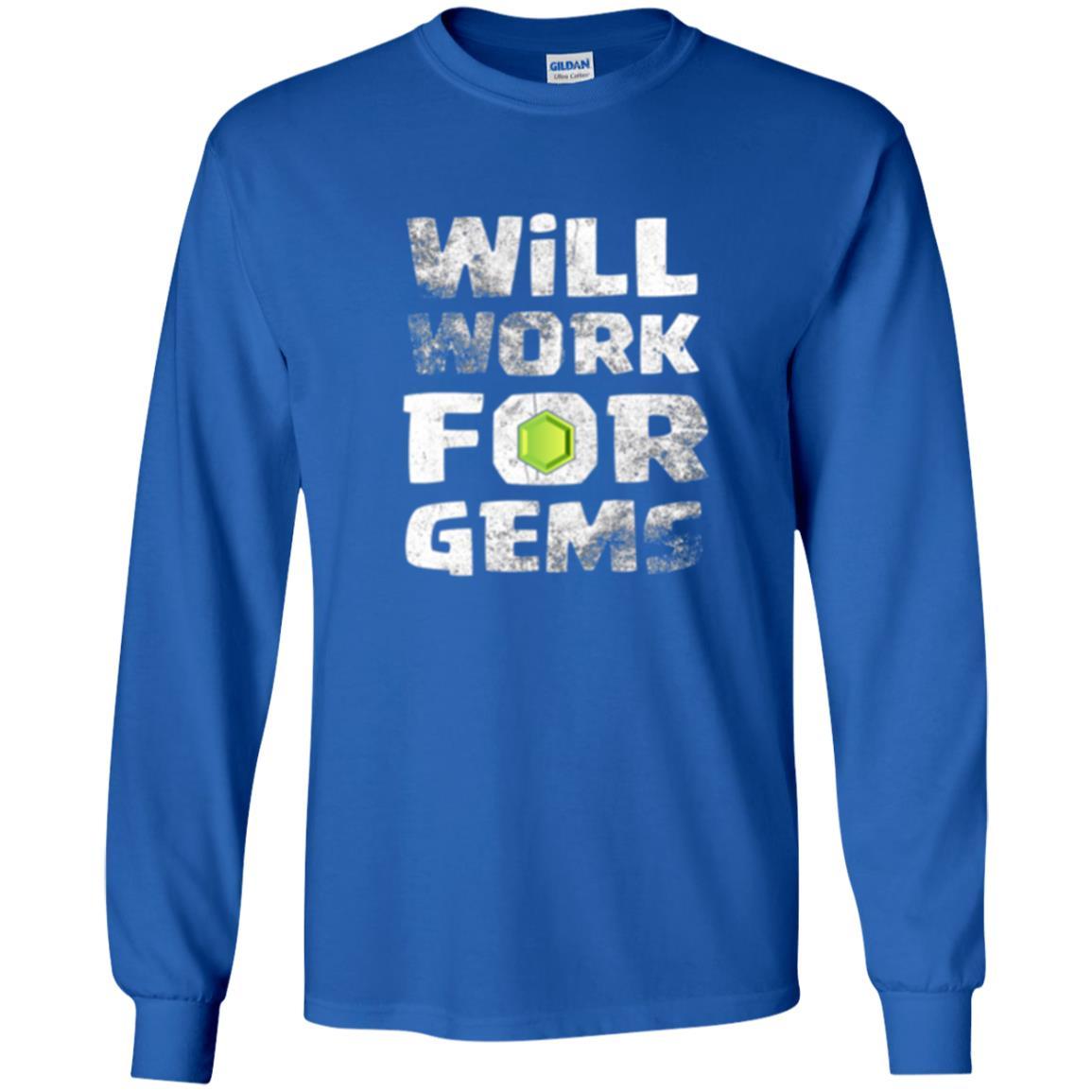 Gamer T-shirt Will Work For Gems Royal