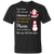 Christmas T-Shirt Dear Santa All I Want For Christmas Is A Fat Bank Account And A Thin Body Please Don't Mix These Up Like You Did Last Year