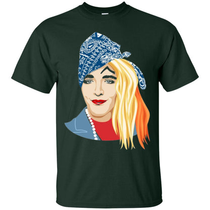 Shane Dawson Shanay Portrait T-shirt Forest Green