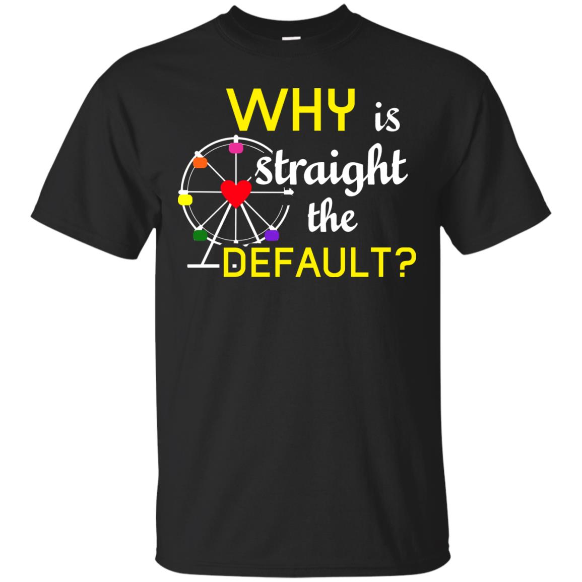 Why Is Straight The Default Lgbt Shirt Black