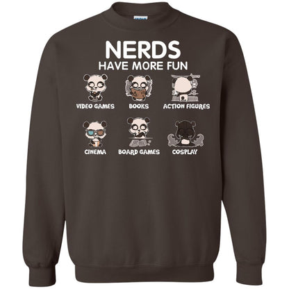 Nerds Have More Fun Video Games Books Action Figures Shirts Dark Chocolate