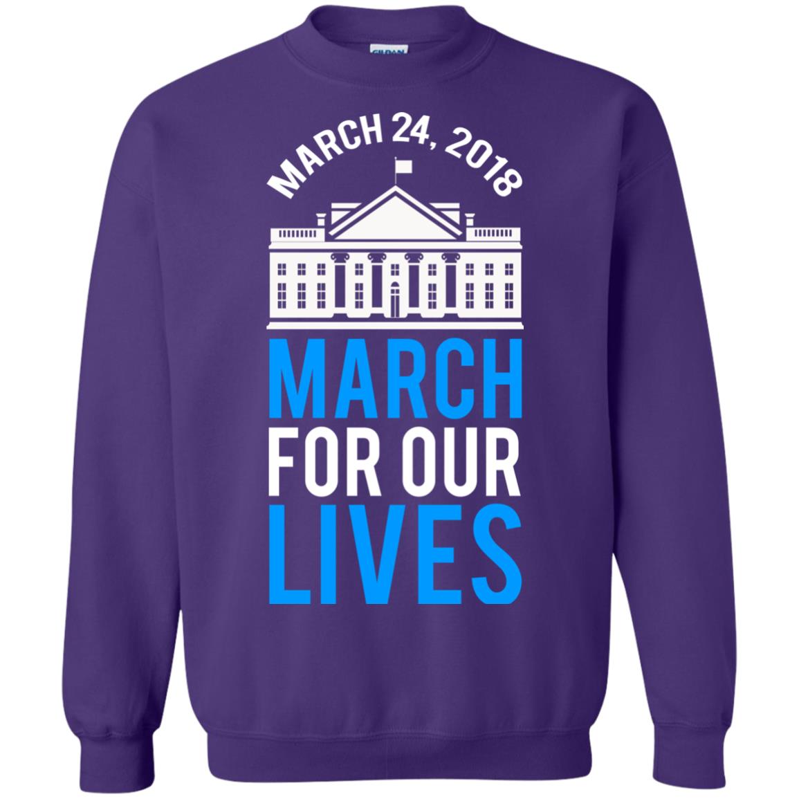 March For Our Lives March 24 2018 T-shirt Purple