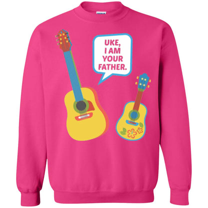 Ukulele Lovers T-shirt Uke I Am Your Father Heliconia